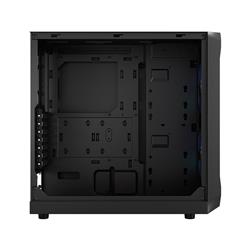 FRACTAL DESIGN Focus 2 RGB Black ATX mATX Mini ITX Clear Tinted Tempe