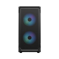 FRACTAL DESIGN Focus 2 RGB Black ATX mATX Mini ITX Clear Tinted Tempe