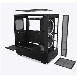NZXT CC-H51EB-01 Left and Front Mid Tower