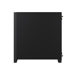 CORSAIR iCUE 4000D RGB Airflow Mid-Tower Case, Black - 3x AF120 RGB ELITE Fans - iCUE Lighting Node PRO Controller - High-Ai...