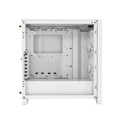 CORSAIR iCUE 4000D RGB Airflow Mid-Tower Case, True White - 3x AF120 RGB ELITE White Fans - iCUE Lighting Node PRO Controlle...