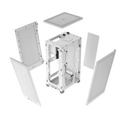 oîtier CORSAIR 2000D AIRFLOW Mini-ITX, blanc