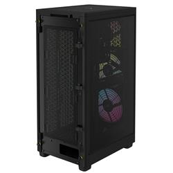 CORSAIR iCUE 2000D RGB Airflow Mini-ITX Case, Black