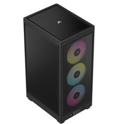 CORSAIR iCUE 2000D RGB Airflow Mini-ITX Case, Black