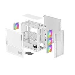 DeepCool CH560 Digital ATX Airflow case, 3x Pre-Installed 140mm ARGB