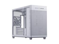 ASUS Boîtier MicroATX en verre trempé ASUS Prime AP201 Blanc