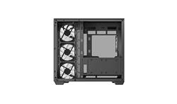 DeepCool CG530 4F ATX Panoramic case, Black, 4x Pre-installed PWM ARG