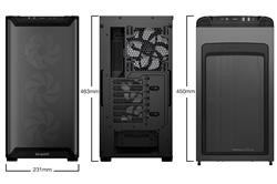 be quiet! PURE BASE 501 LX PURE BASE 501 LX Noir Latéale gauche black