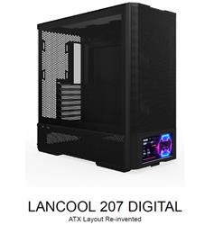 LIAN LI LANCOOL 207 Digital Boîtier PC tour moyenne avec écran LCD 6