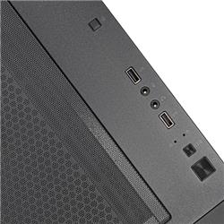 SilverStone SETA H2M Solid Panel Micro ATX Tower Black