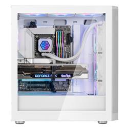 SilverStone FARA 514X Verre Mid Tower Blanc
