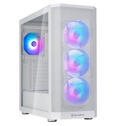 SilverStone FARA 514X Verre Mid Tower Blanc
