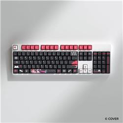 HYTE Sakura Miko Keycap Set and Desk Pad Bundle Black