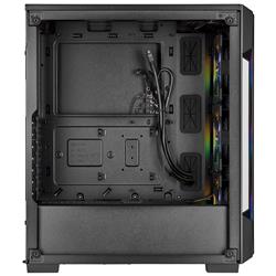 CORSAIR (iCUE 220T RGB) - Boîtier d'ordinateur moyen noir
