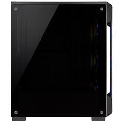 CORSAIR (iCUE 220T RGB) - Boîtier d'ordinateur moyen noir