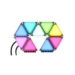 CORSAIR iCUE LC100 Case Accent Lighting Panels - Mini Triangle - 9x Tile Starter Kit(Open Box)