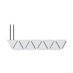 Panels d'éclairage d'accentuation de boîtier CORSAIR iCUE LC100 - Mini Triangle - Kit d'expansion de 9 carreaux