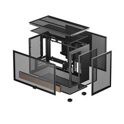 DeepCool CH260 WOOD Noir