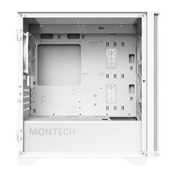 Montech AIR 100 ARGB Boîtier d'ordinateur mATX, Blanc
