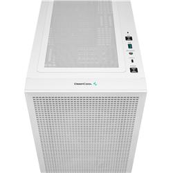 DeepCool CH360 Digital Boîtier de flux d'air mATX, Blanc