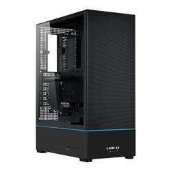 LIAN LI SUP-01 Small Tower ATX Case, Black, 3x Pre-installed PWM Case(Open Box)