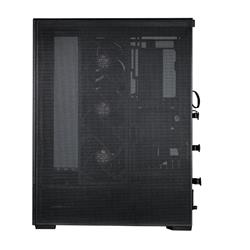 LIAN LI SUP-01 Small Tower ATX Case, Black, 3x Pre-installed PWM Case(Open Box)