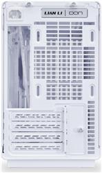 LIAN LI A3-mATX Computer Case White, Wood Front Panel