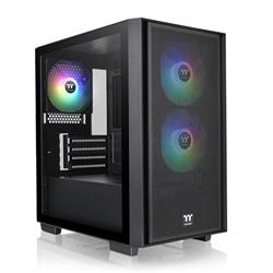 Thermaltake Versa H16 TG ARGB Micro Tower case Black