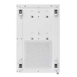 SilverStone Lucid 04 Panoramique Micro ATX Tower Blanc