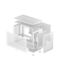 DeepCool CH260 WH Micro-ATX Mini Tower PC Case, White