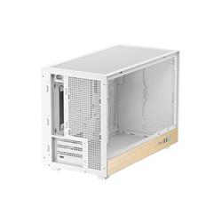 DeepCool CH260 WOOD WH Blanc