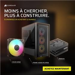 CORSAIR FRAME 4000D RS ARGB + RS120 ARGB Fan + RM850x PSU