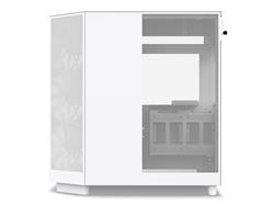 NZXT H6 FLOW Compact Dual-Chamber Mid-Tower Airflow Case, White
