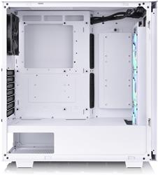 Boîtier de tour moyenne THERMALTAKE V350 TG ARGB Air avec RVB, Neige Blanche