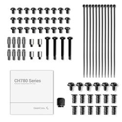 DeepCool CH780 ATX Panoramic Case, White(Open Box)