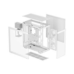 DeepCool CH780 ATX Panoramic Case, White(Open Box)