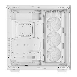 DeepCool CH780 ATX Panoramic Case, White(Open Box)