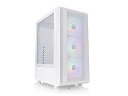 THERMALTAKE S200 TG ARGB Mid Tower Computer Case, Snow