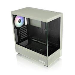 THERMALTAKE View 270 TG ARGB avec boîtier d'ordinateur avec 3 ventilateurs ARGB Lite de 120 mm, vert matcha