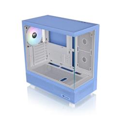 THERMALTAKE View 270 TG ARGB avec boîtier d'ordinateur avec 3 ventilateurs ARGB Lite de 120 mm, bleu hortensia