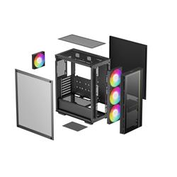 DeepCool MATREXX 55 V4 C Premium ATX case,Black