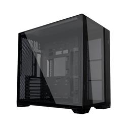 LIAN LI O11 vision compact black color Aluminum / Steel / Tempered Gl