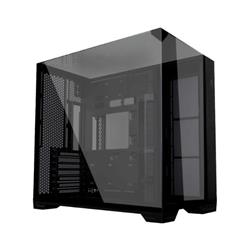 LIAN LI O11 vision compact black color Aluminum / Steel / Tempered Gl