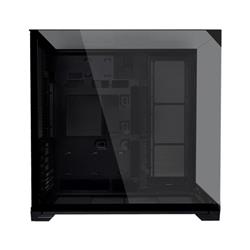 LIAN LI O11 vision compact black color Aluminum / Steel / Tempered Gl