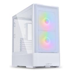LIAN LI LANCOOL 207 White / Steel / Tempered Glass Compact ATX Mid To