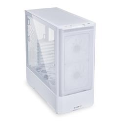 LIAN LI LANCOOL 207 White / Steel / Tempered Glass Compact ATX Mid To