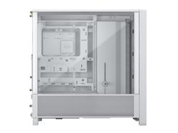 CORSAIR FRAME 4000D Modular Mid-Tower PC Case, White