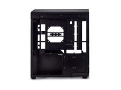 SSUPD Xhuttle Black ATX Mid Tower Gaming Case, Dual Chamber, Tempered