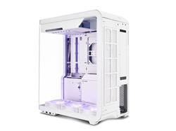 SSUPD Xhuttle White ATX Mid Tower Gaming Case, Dual Chamber, Tempered