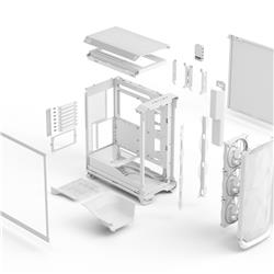 FRACTAL DESIGN Meshify 3 Ambience Pro RGB White TG Clear Tint